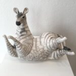 Zebra skulptur Alsing 14