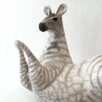 Zebra skulptur Alsing 15